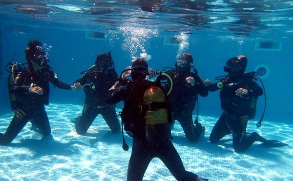 Piscina Experience. Buceo en Tarragona