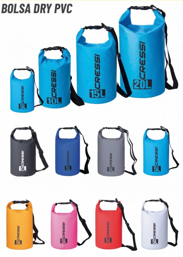 Bolsa dry pvc 20L negra