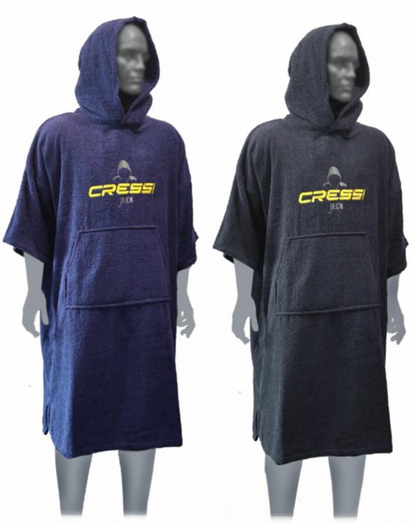 Poncho albornoz jedi azul hombre